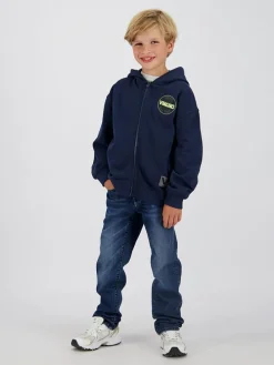 Sweatvest donkerblauw