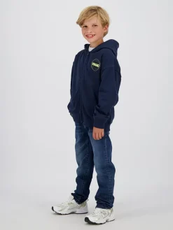 Sweatvest donkerblauw