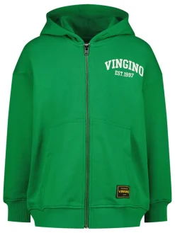 Sweatvest groen