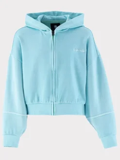 Sweatvest lichtblauw