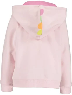Sweatvest lichtroze