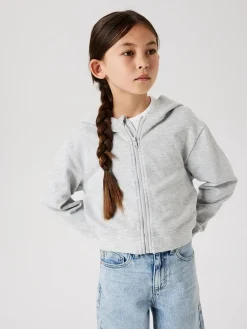 Sweatvest "Millie" grijs