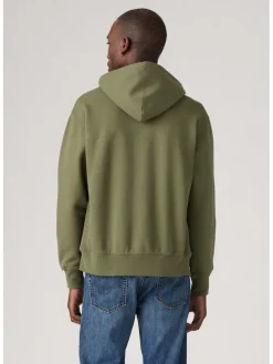Sweatvest olijfgroen