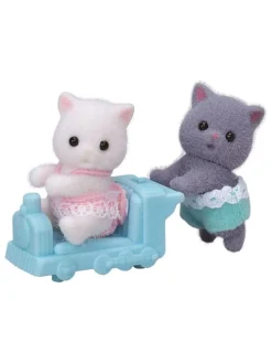 Sylvanian Families-accessoires "Perzische Kat Tweeling" - vanaf 3 jaar