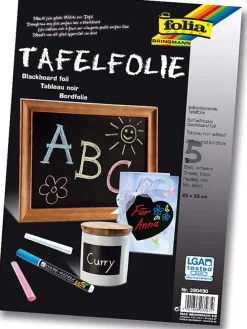 Tafelfolie - 5 stuks - (L)33 x (B)23 cm