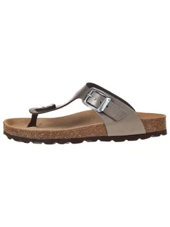 Teenslippers antraciet