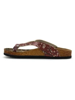 Teenslippers bordeaux