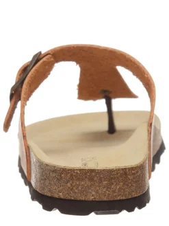 Teenslippers bruin