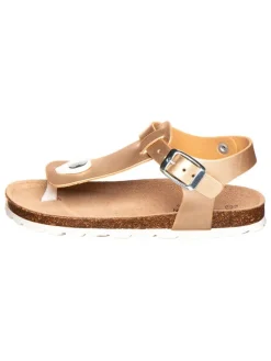 Teenslippers goudkleurig