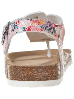 Teenslippers lichtroze/meerkleurig
