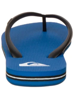 Teenslippers "Molokai" zwart/blauw