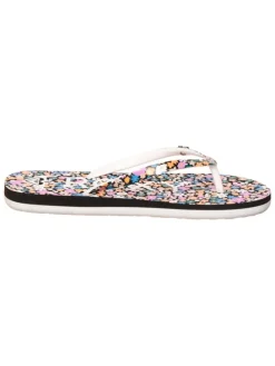 Teenslippers "Pebbles VII" wit