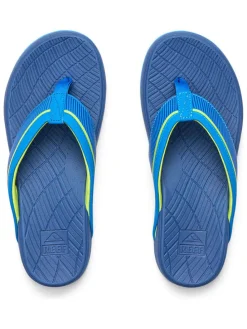 Teenslippers "Windswell" blauw