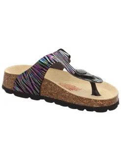 Teenslippers zwart