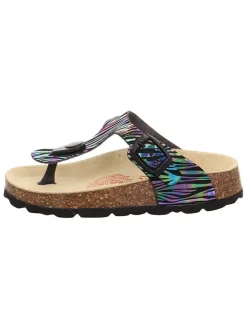 Teenslippers zwart