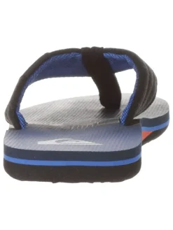Teenslippers zwart/blauw