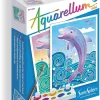 Tekenset "Aquarellum Mini - Dolfijnen" - vanaf 5 jaar