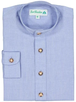 Traditionele blouse lichtblauw
