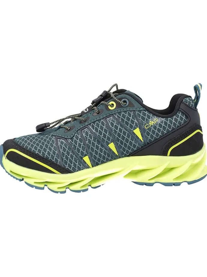 Trailrunningschoenen "Altak" donkerblauw/geel
