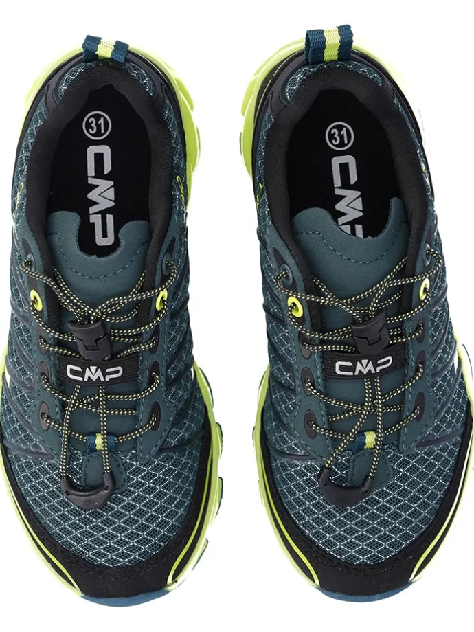 Trailrunningschoenen "Altak" donkerblauw/geel