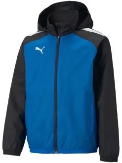 Trainingsjas blauw/zwart