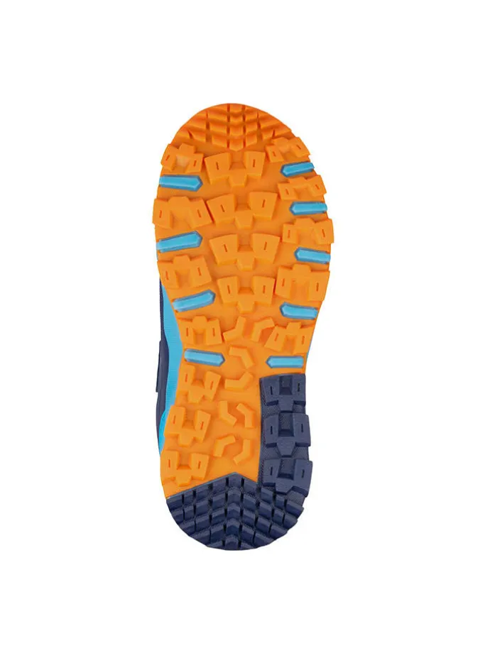 Trekkingschoenen "Preikestolen" donkerblauw/lichtblauw/oranje