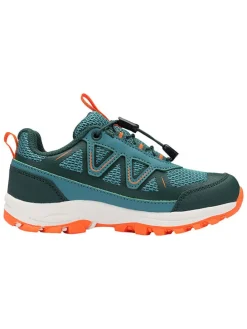 Trekkingschoenen turquoise/oranje