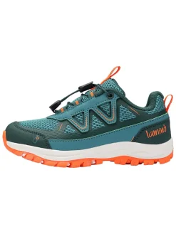 Trekkingschoenen turquoise/oranje