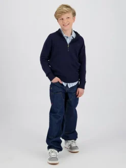 Trui donkerblauw