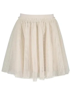 Tule rok crème