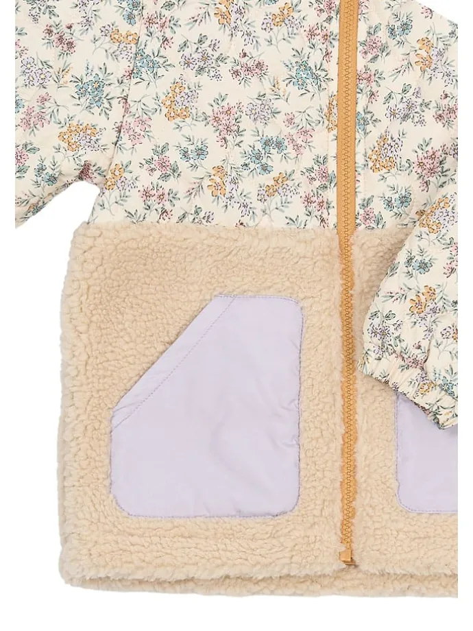 Tusssenjas beige/paars