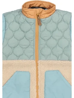 Tusssenjas lichtblauw/beige