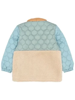 Tusssenjas lichtblauw/beige
