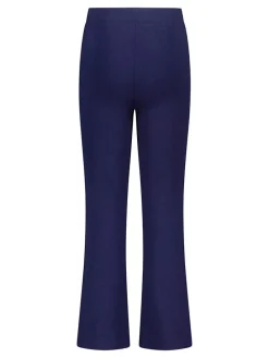 Uitlopende legging donkerblauw