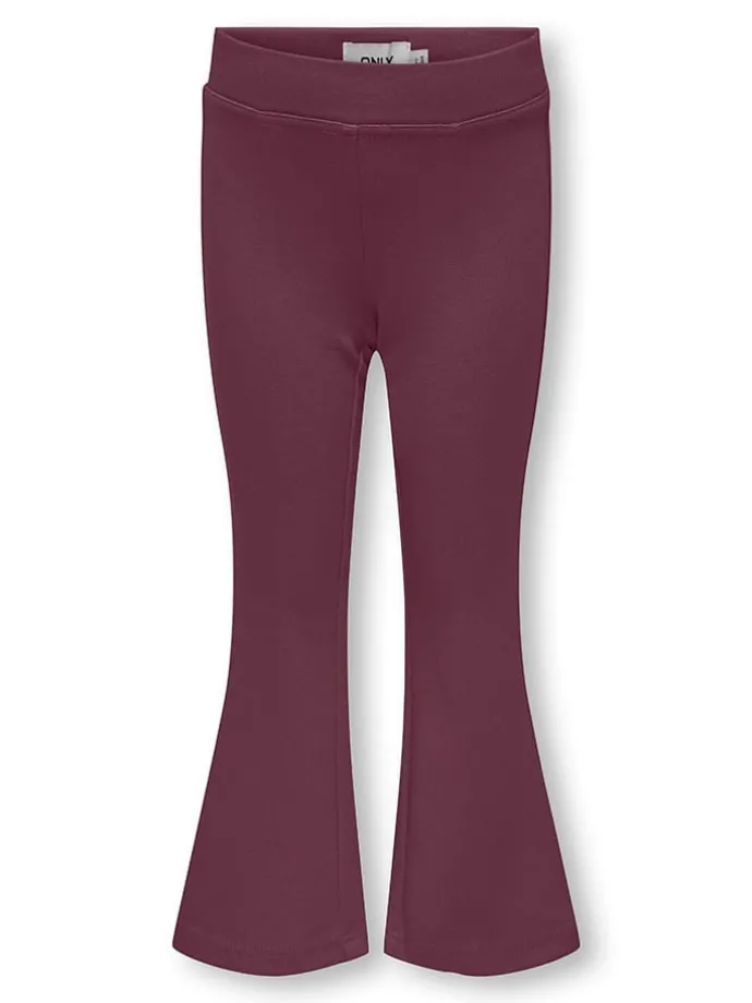 Uitlopende legging "Paige" paars