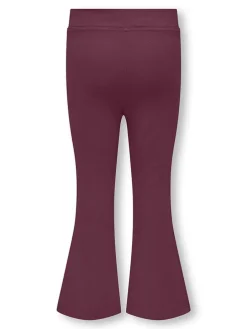 Uitlopende legging "Paige" paars