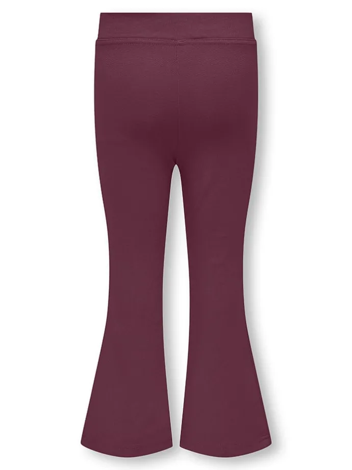 Uitlopende legging "Paige" paars
