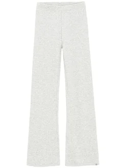 Uitlopende leggings grijs
