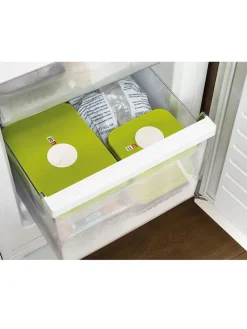 Vershoudbox met datumweergave "Dial" groen - 1,2 l
