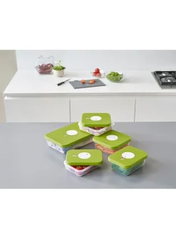 Vershouddoos met datumweergave "Dial" groen - 900 ml