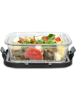 Vershouddoos zilverkleurig/zwart - 640 ml