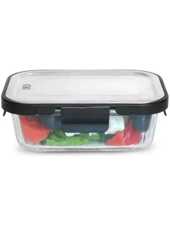 Vershouddoos zilverkleurig/zwart - 640 ml