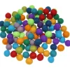 Viltballetjes meerkleurig - 120 stuks