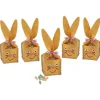 Vilten knutselset "Langoor" lichtbruin - 6 stuks