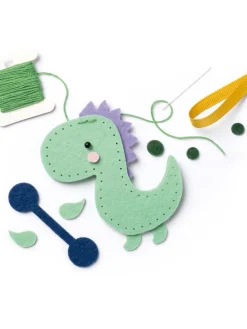Vilt-knutselset "Dinosaurier" - vanaf 8 jaar