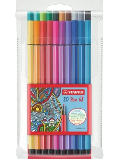 Viltstiften ''Pen 68'' - 20 stuks