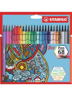 Viltstift ''Pen 68'' - 24 stuks