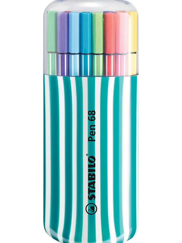 Viltstift "Stabilo Pen 68" - 20 stuks