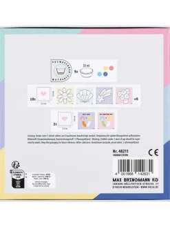 Vingerverfset "Sweet Rainbow" - vanaf 3 jaar