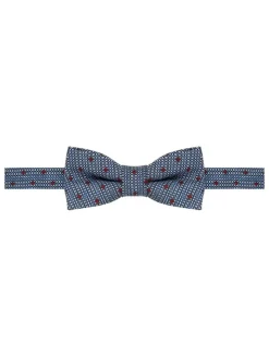 Vlinderdas blauw/wit/rood